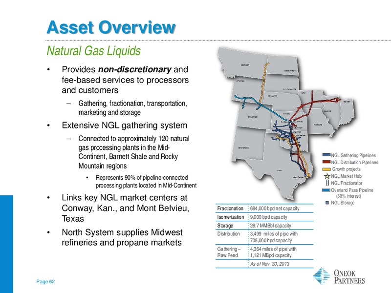 Wells Fargo 12th Annual MLP Pipeline Energy Conference – Oneok Inc. – slide 61