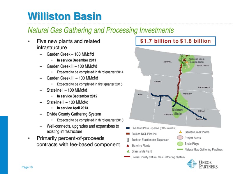 AMERICAN GAS ASSOCIATION FINANCIAL FORUM – Oneok Partners, L.P. – slide 17