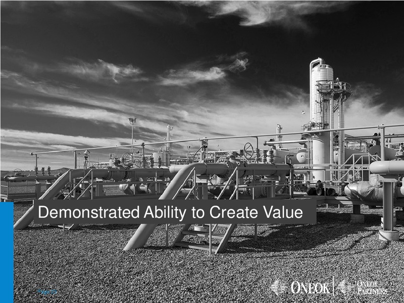 AMERICAN GAS ASSOCIATION FINANCIAL FORUM – Oneok Partners, L.P. – slide 22