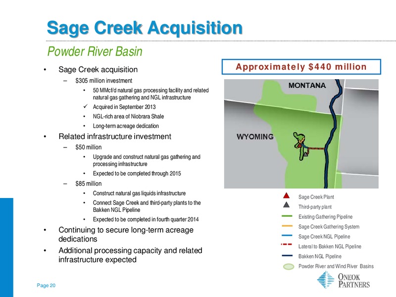 JP Morgan Energy Infrastructure – Oneok Partners, L.P. – slide 19