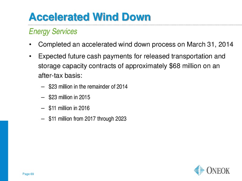 JP Morgan Energy Infrastructure – Oneok Partners, L.P. – slide 68