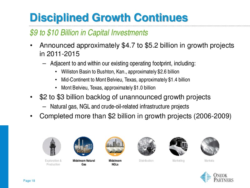 CREDIT SUISSE MLP AND ENERGY LOGISTICS CONFERENCE – Oneok Partners, L.P. – slide 17