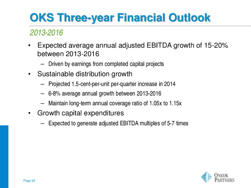 Citi MLPMidstream Infrastructure Conference – Oneok Partners, L.P. – slide 32