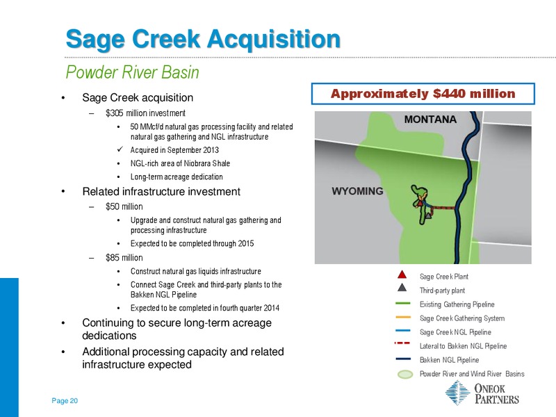 Barclays CEO Energy Conference – Oneok Partners, L.P. – slide 19