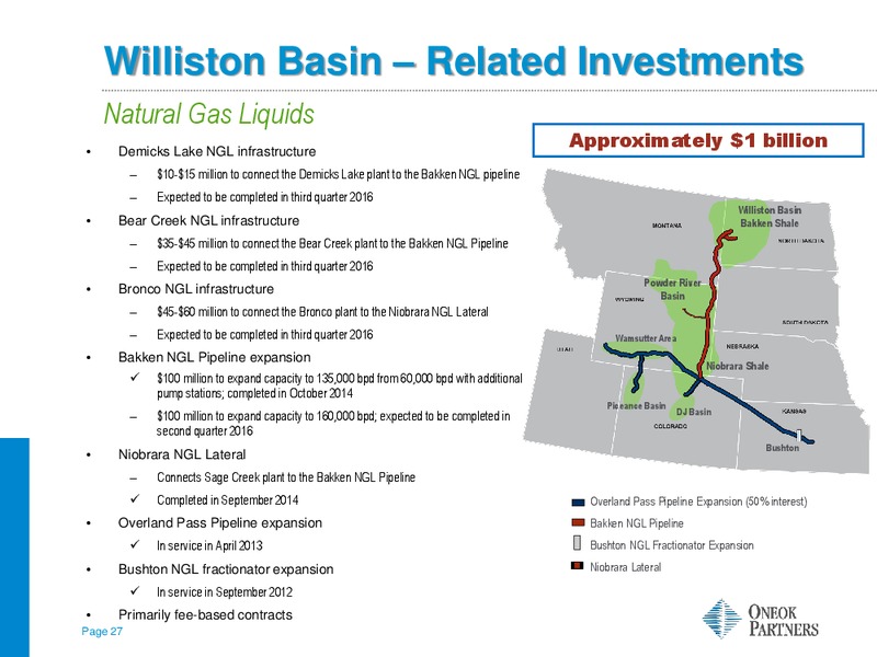 RBC Capital Markets MLP Conference – Oneok Partners, L.P. – slide 26
