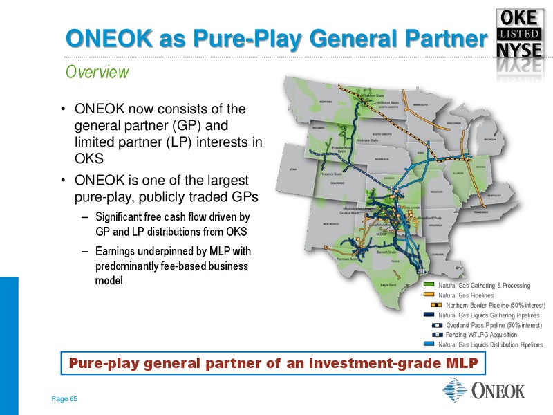 RBC Capital Markets MLP Conference – Oneok Partners, L.P. – slide 64