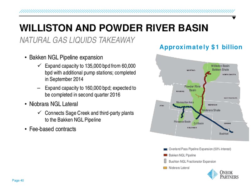 2014 WELLS FARGO ENERGY SYMPOSIUM – Oneok Partners, L.P. – slide 39