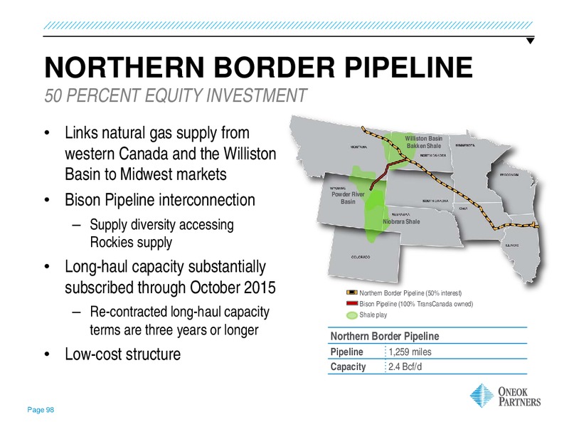 2014 WELLS FARGO ENERGY SYMPOSIUM – Oneok Partners, L.P. – slide 97