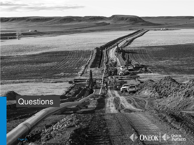 WELLS FARGO ENERGY SYMPOSIUM – Oneok Partners, L.P. – slide 35