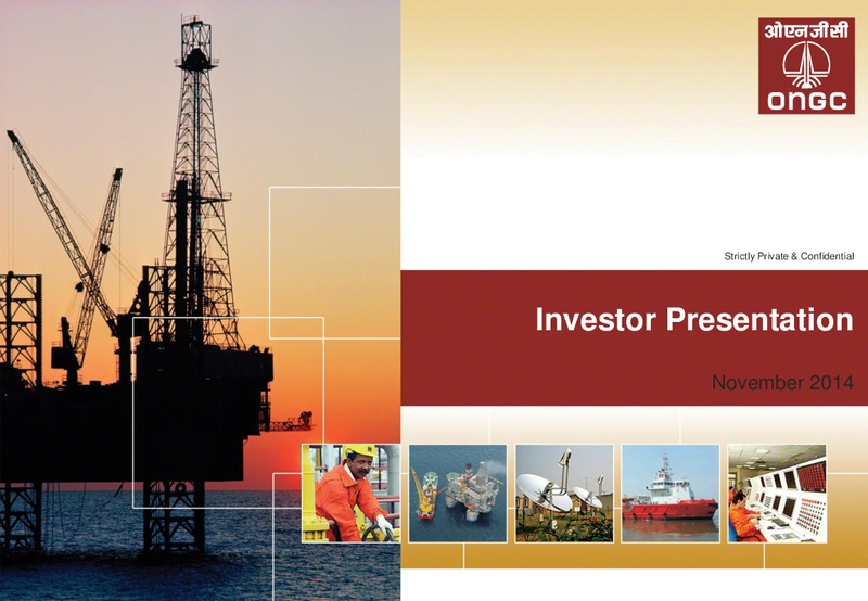 Investor Presentation – Ongc Ltd. – slide 1