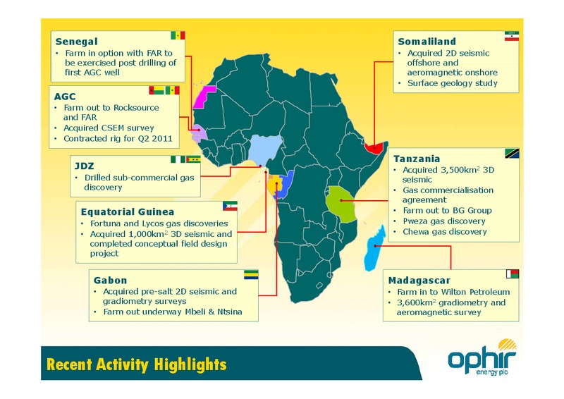 EVOLUTION SECURITIES EAST AFRICA CONFERENCE – Ophir Energy Plc – slide 4