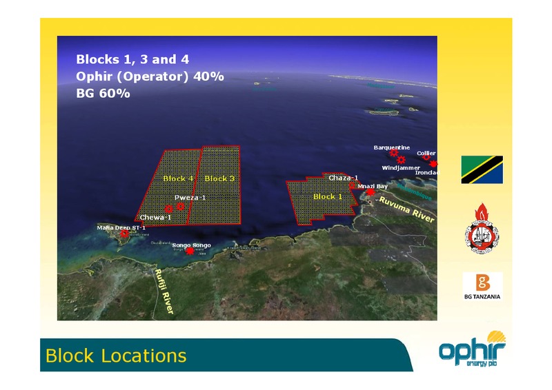 INVESTOR PRESENTATION – Ophir Energy Plc – slide 2