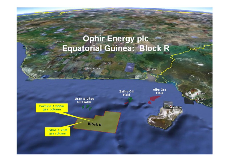 EQUATORIAL GUINEA GAS CONFERENCE – Ophir Energy Plc – slide 6