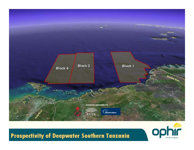 EAST AFRICAN PETROLEUM CONFERENCE – Ophir Energy Plc – slide 2