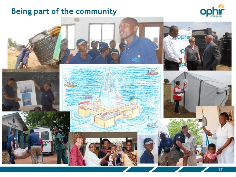INVESTOR PRESENTATION – Ophir Energy Plc – slide 17