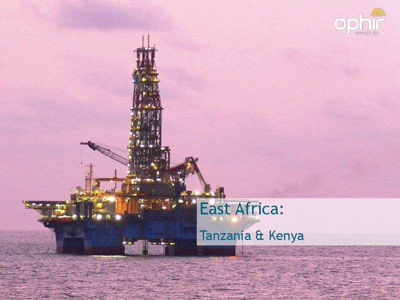 ENERGY PLC ANNUAL GENERAL MEETING – Ophir Energy Plc – slide 8