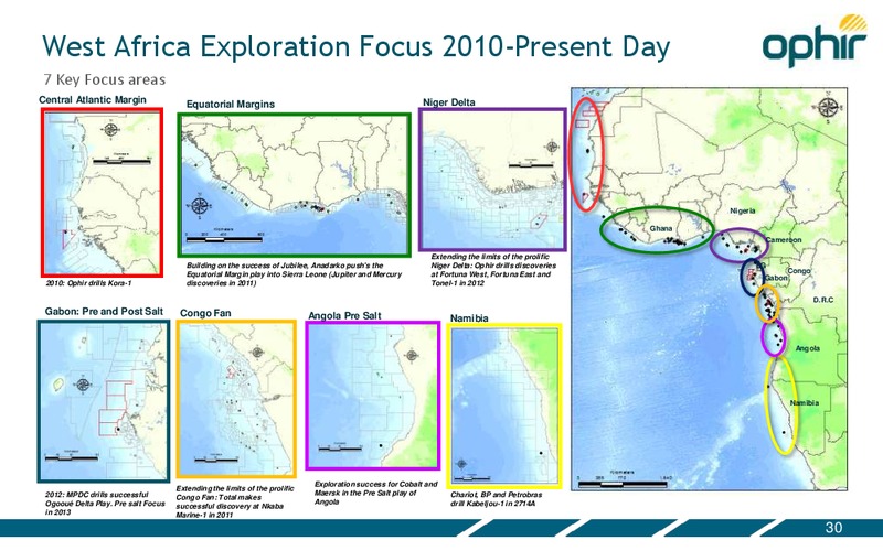 CAPITAL MARKETS DAY – Ophir Energy Plc – slide 30