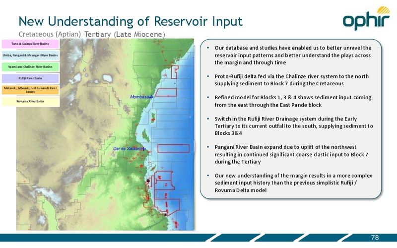 CAPITAL MARKETS DAY – Ophir Energy Plc – slide 78