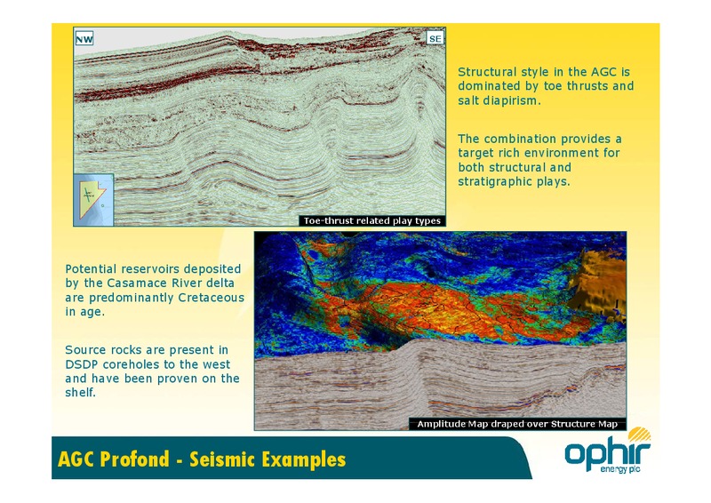 OPERATIONS UPDATE – Ophir Energy Plc – slide 18