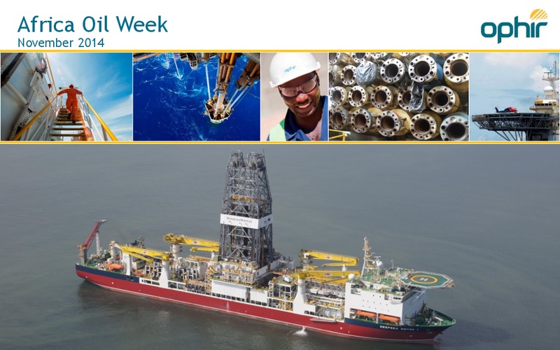 AFRICA OIL WEEK – Ophir Energy Plc – slide 1