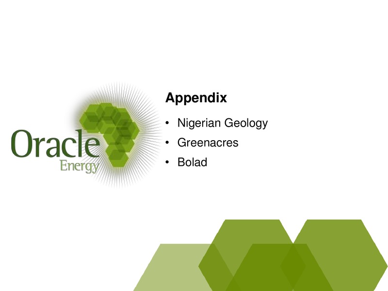 INVESTOR PRESENTATION – Oracle Energy Corp. – slide 8