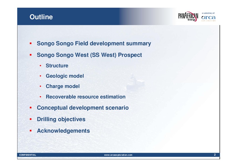 EAPC09 – Orca Energy Limited – slide 2
