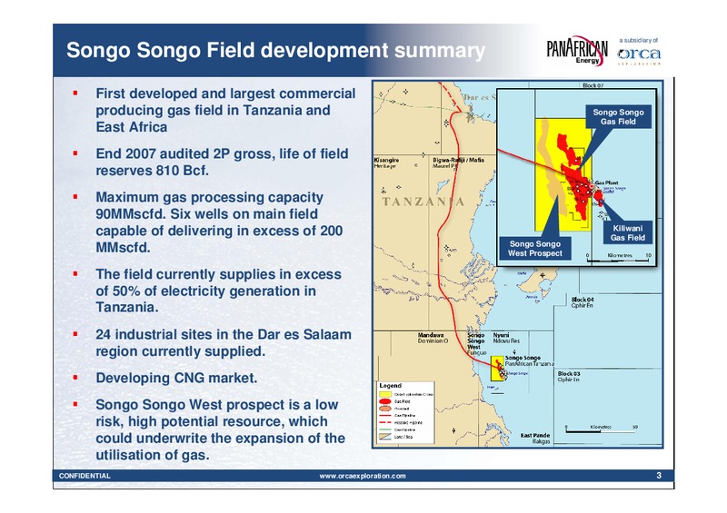 EAPC09 – Orca Energy Limited – slide 3