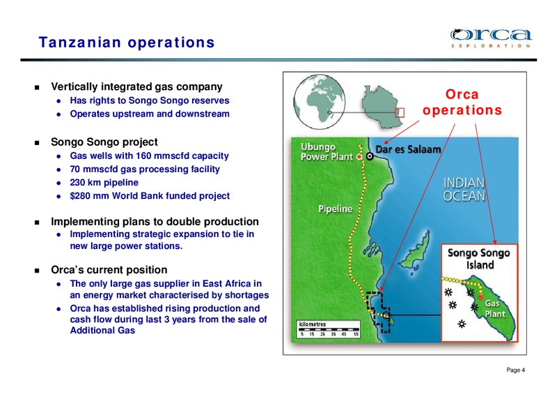 JUNE 2007 INVESTOR PRESENTATION – Orca Exploration Group, Inc. – slide 3