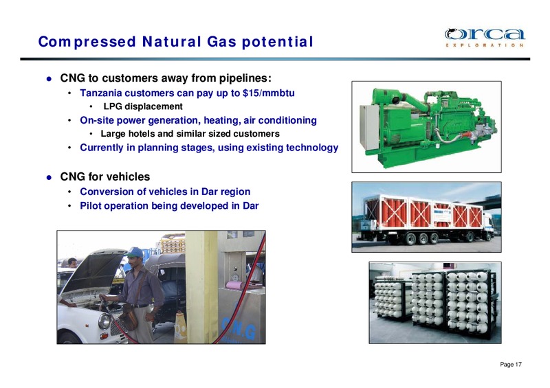 JUNE 2007 INVESTOR PRESENTATION – Orca Exploration Group, Inc. – slide 16