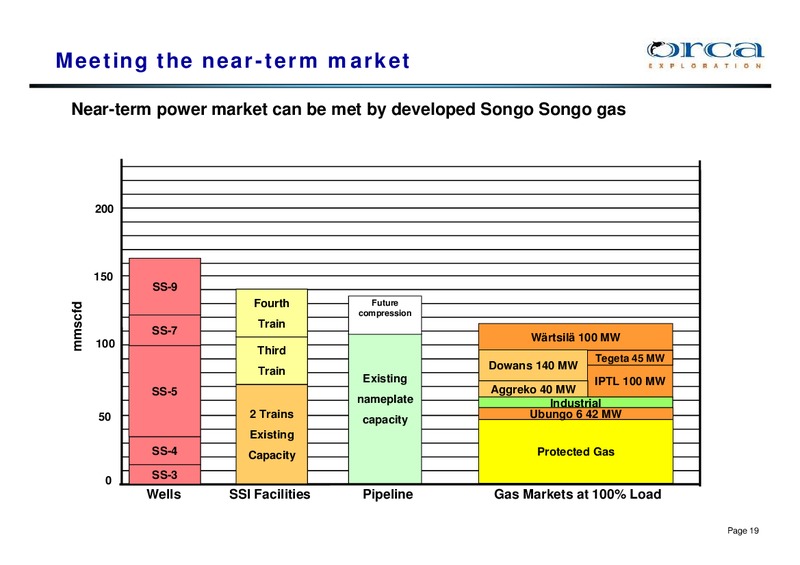 JUNE 2007 INVESTOR PRESENTATION – Orca Exploration Group, Inc. – slide 18