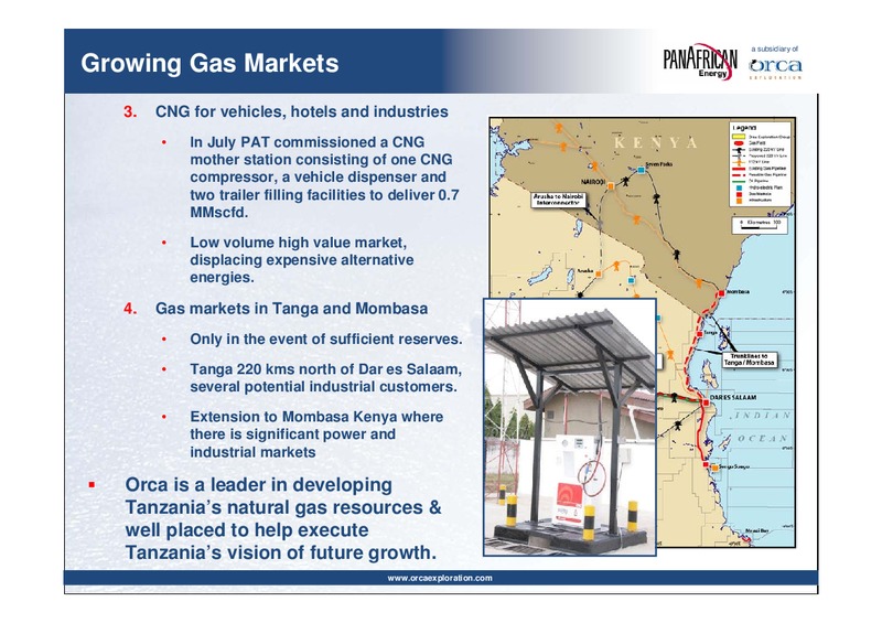 INCREASING RESERVES & EXPANDING GAS DISTRIBUTION – Orca Exploration Group, Inc. – slide 15