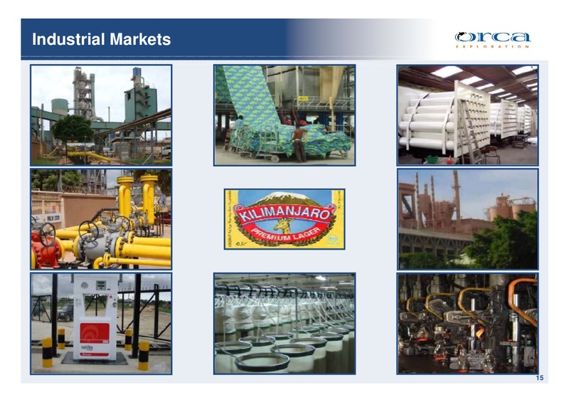 NATURAL GAS EXPANSION IN EAST AFRICA – Orca Exploration Group, Inc. – slide 15