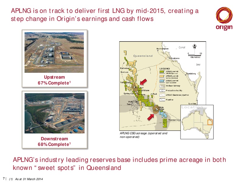 investor presentation – Origin Energy Ltd. – slide 7