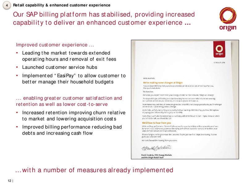 org presentation usb conference – Origin Energy Ltd. – slide 12