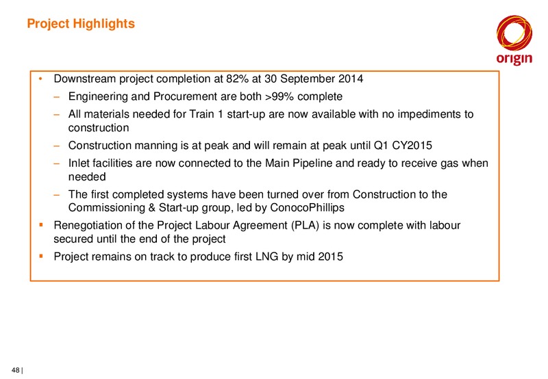 Australia Pacific LNG Site Tour – Origin Energy Ltd. – slide 47