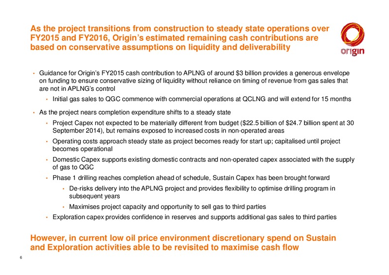 Investor Presentation – Origin Energy Ltd. – slide 5