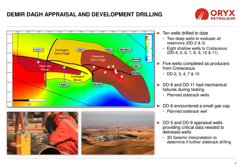 INVESTOR PRESENTATION – Oryx Petroleum Corp – slide 6