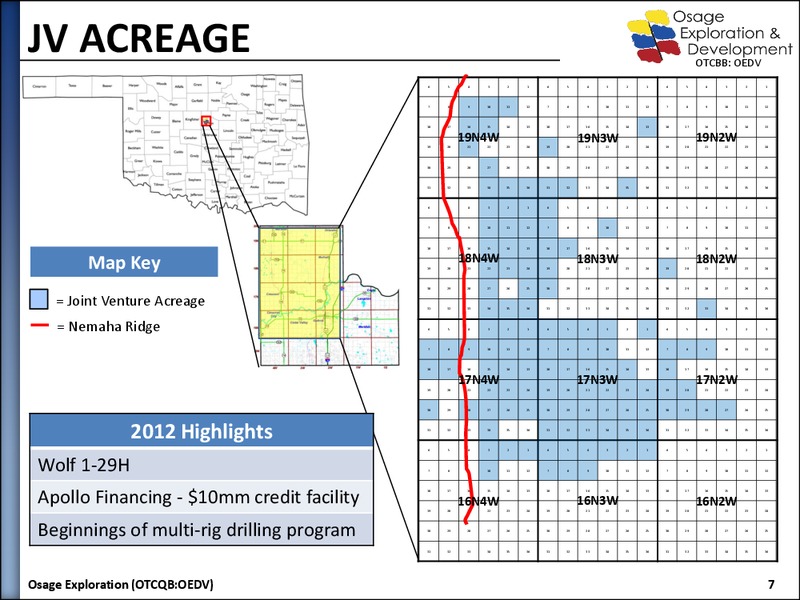 Company Presentation – Osage Exploration and Development, Inc. – slide 5
