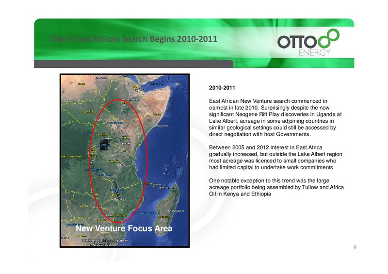 CONFERENCE PRESENTATION – Otto Energy Limited – slide 8