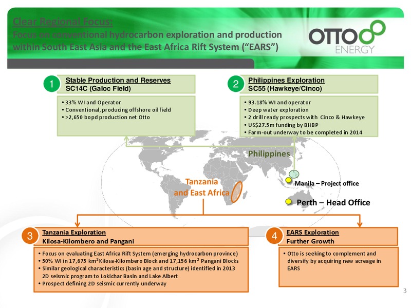 GOOD OIL CONFERENCE PRESENTATION – Otto Energy Limited – slide 2