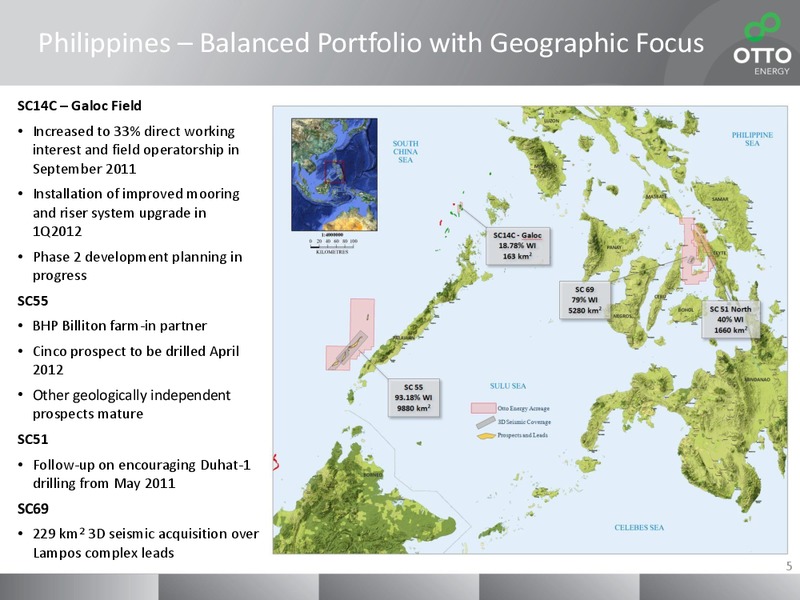 WORLD INDEPENDENT & JUNIOR OIL AND GAS CONGRESS ASIA – Otto Energy Limited – slide 4