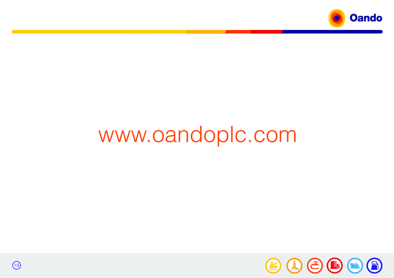 August 2015 Corporate Presentation – Oando Energy Resources  Inc. – slide 18