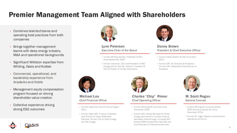 Q1 2022 Earnings Presentation – Oasis Petroleum Inc. – slide 5