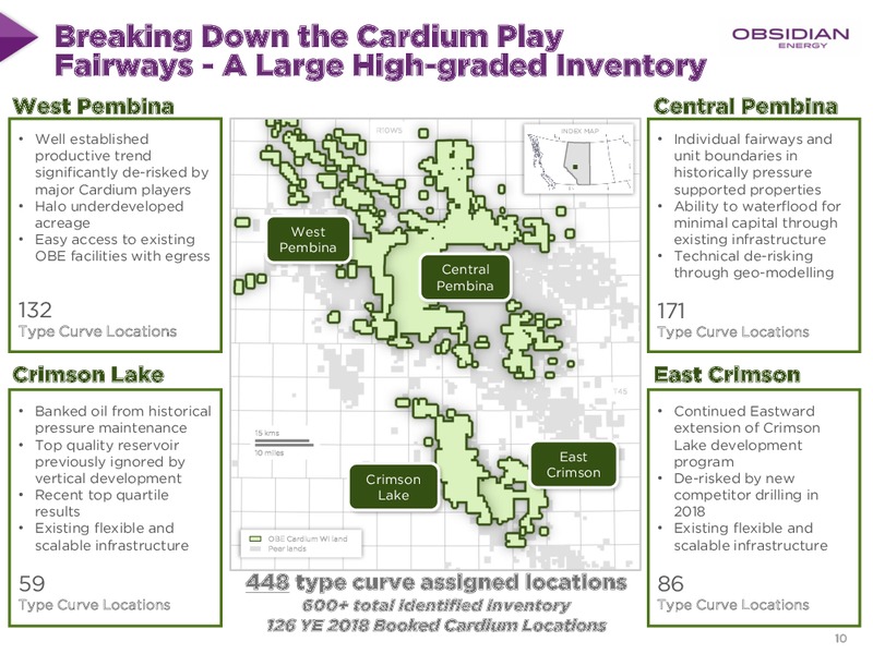 March 2019 Corporate Presentation – Obsidian Energy Ltd. – slide 9