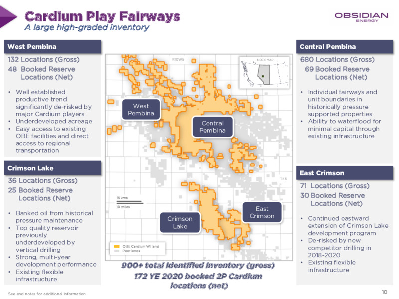 March 2021 Corporate Presentation – Obsidian Energy Ltd. – slide 9