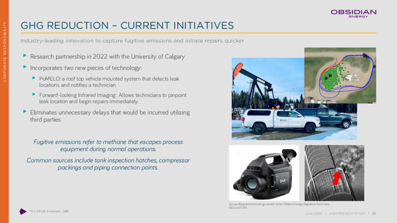 June 2022 Annual & Special Meeting Presentation – Obsidian Energy Ltd. – slide 19