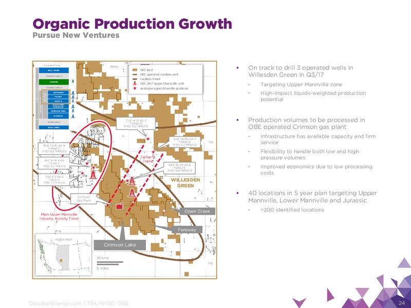 July 2017 Corporate Presentation – Obsidian Energy Ltd. – slide 23