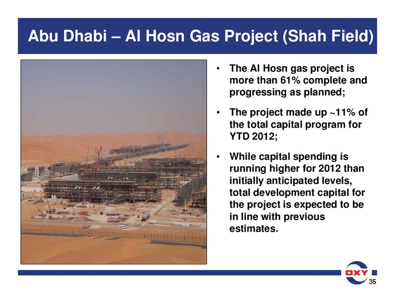 Goldman Sachs Global Energy Conference – Occidental Petroleum Corp – slide 35
