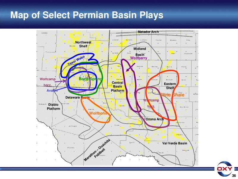 Credit Suisse 2013 Energy Summit – Occidental Petroleum Corp – slide 36