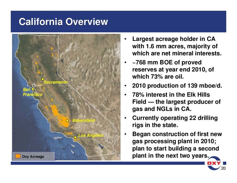 Howard Weil 39th Annual Energy Conference – Occidental Petroleum Corp – slide 20